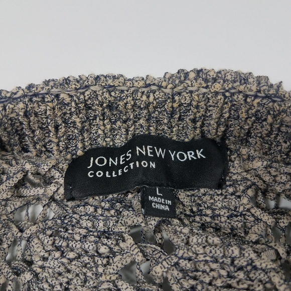 Jones New York Collection Oatmeal Knit Sweater - Picture 6 of 7